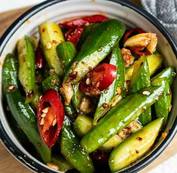 Summer's delight- Chinese cucumber salad