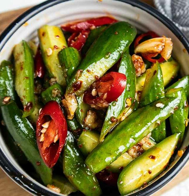 Summer's delight- Chinese cucumber salad