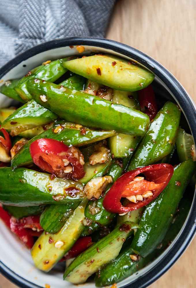 Summer's Delight- Chinese Cucumber Salad