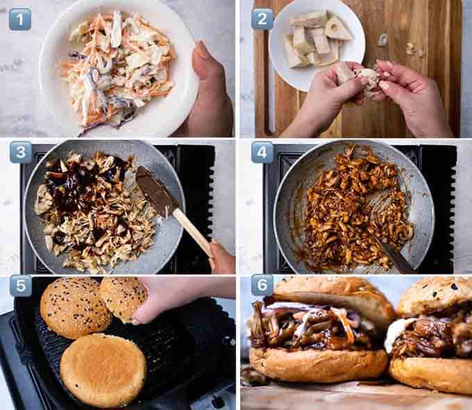 15-minutes-easy-vegan-bbq-pulled-jackfruit-burgers