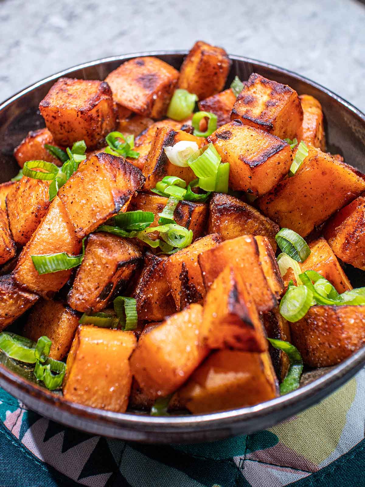 sweet potatoes sauteed