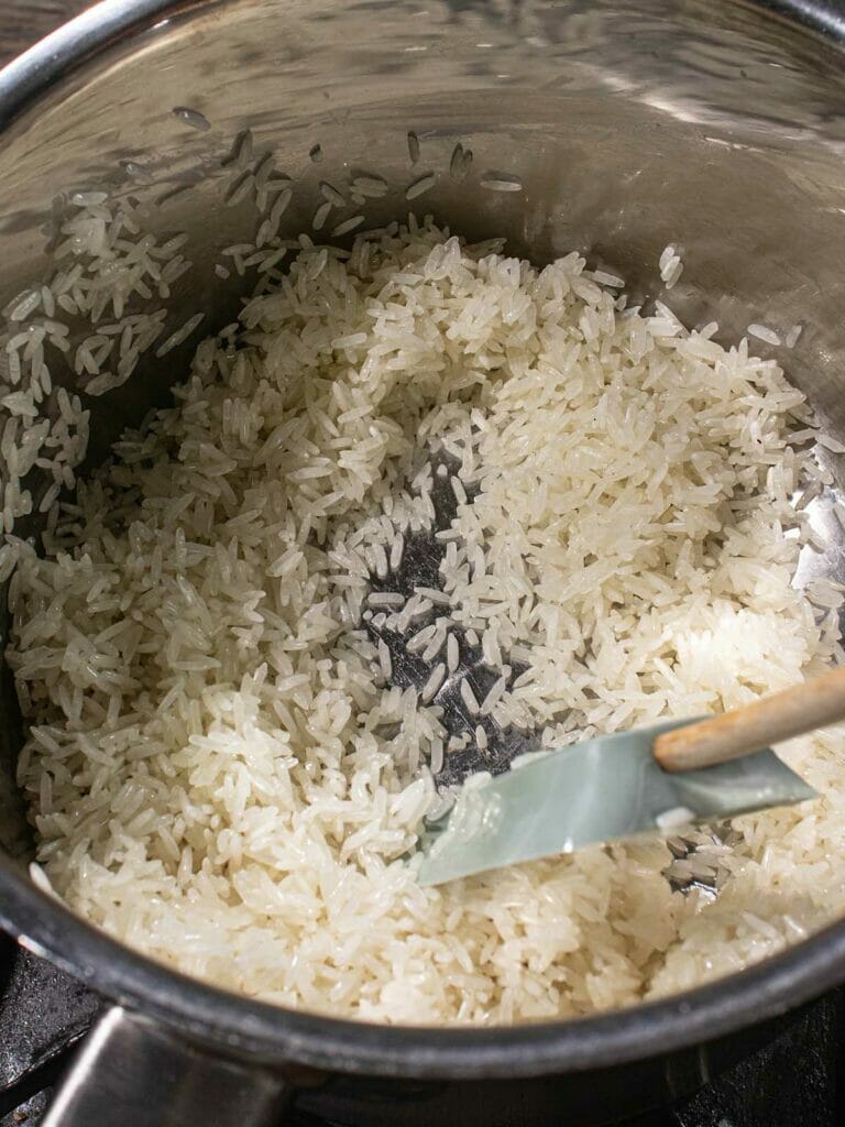 pan fry rice