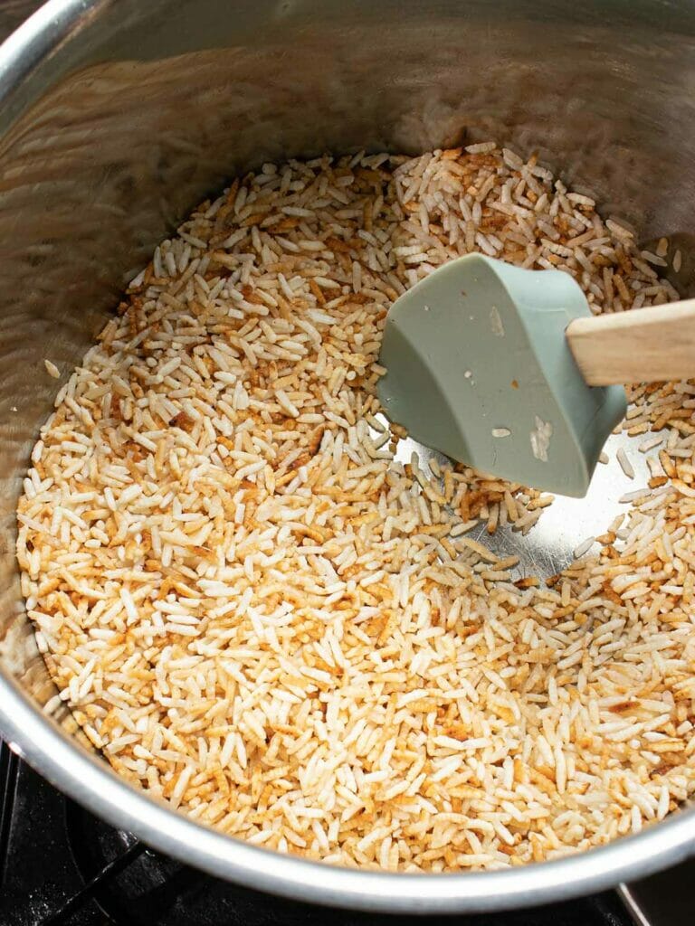 pan fry rice