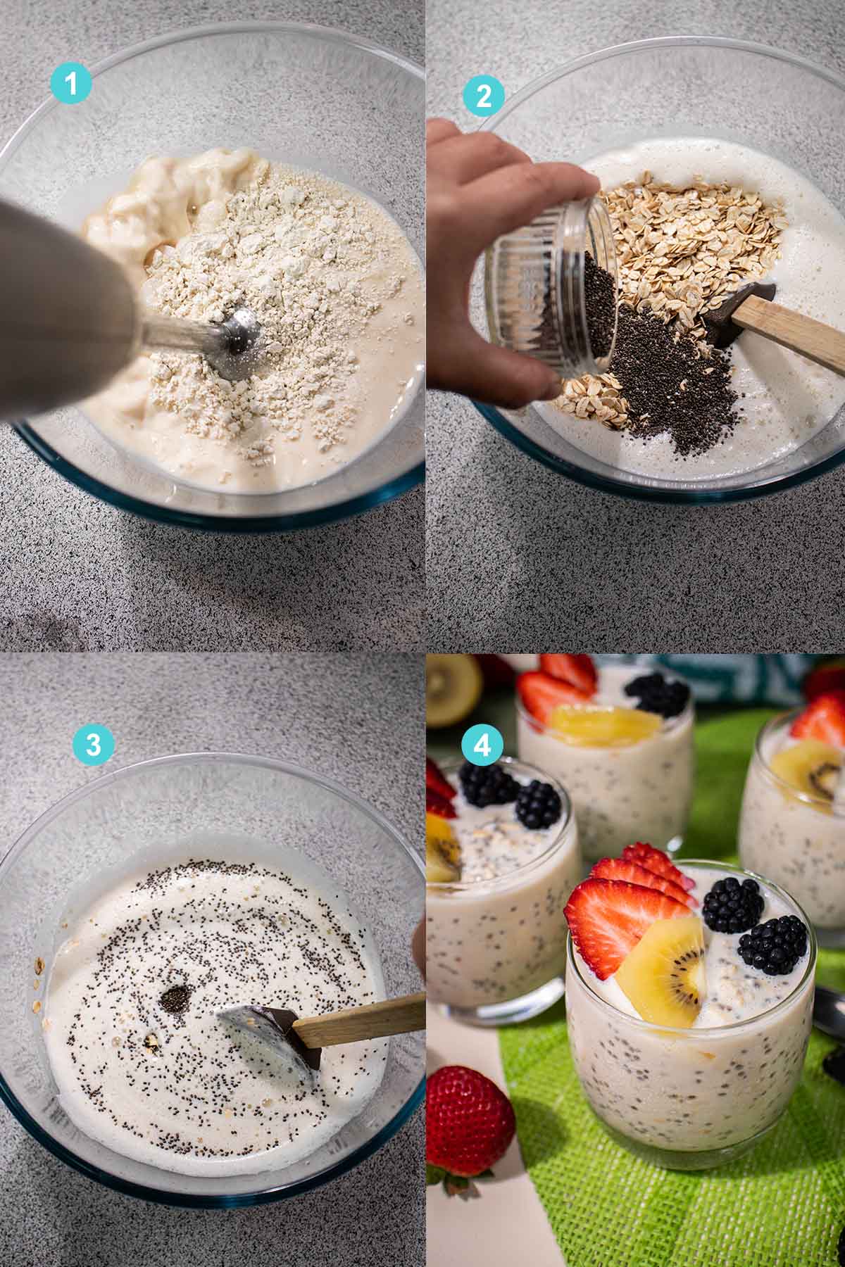 how to make protein oats