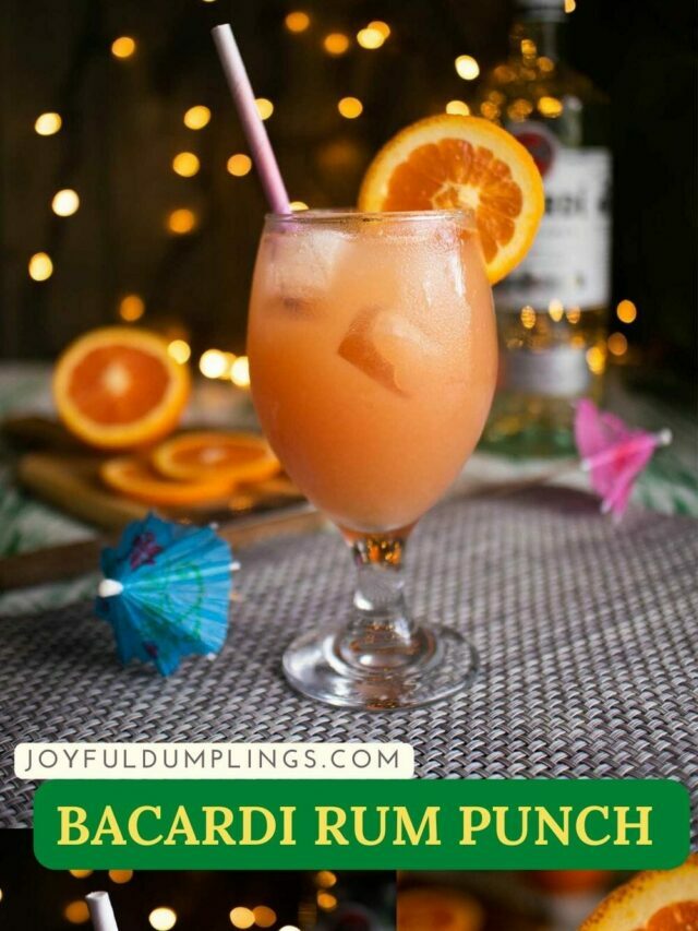 A Much Needed Vacation ~ Tropical Rum Punch