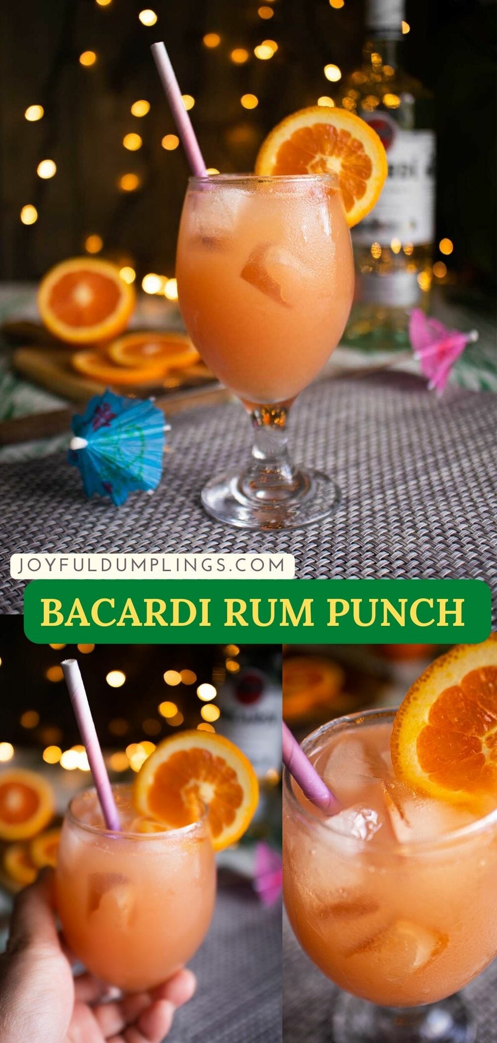 bacardi rum punches