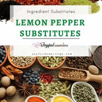 lemon pepper seasoning substitue