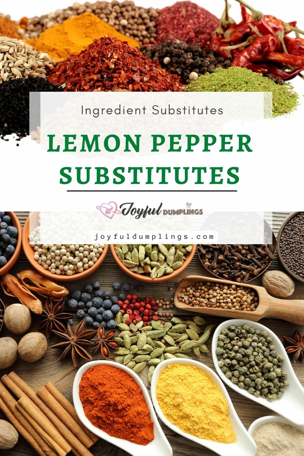 lemon pepper seasoning substitue