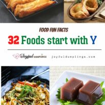 foods that start with y￼