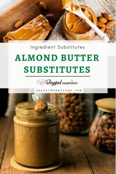 almond butter substitute list