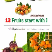 13 fruit that starts with j