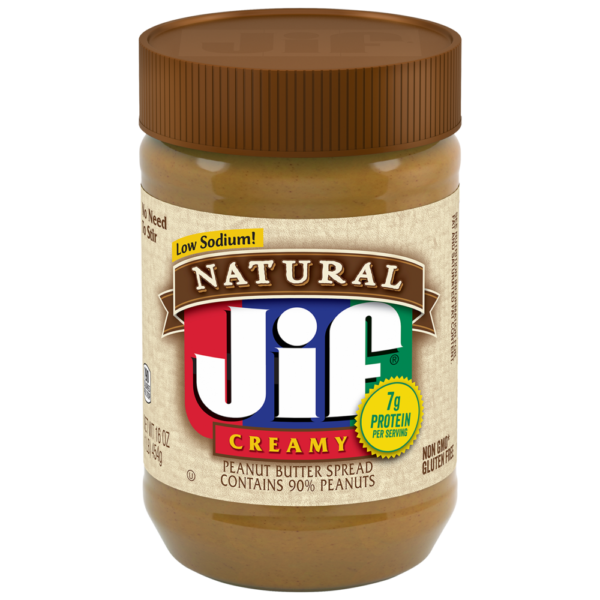 traditional jif creamy peanut butter