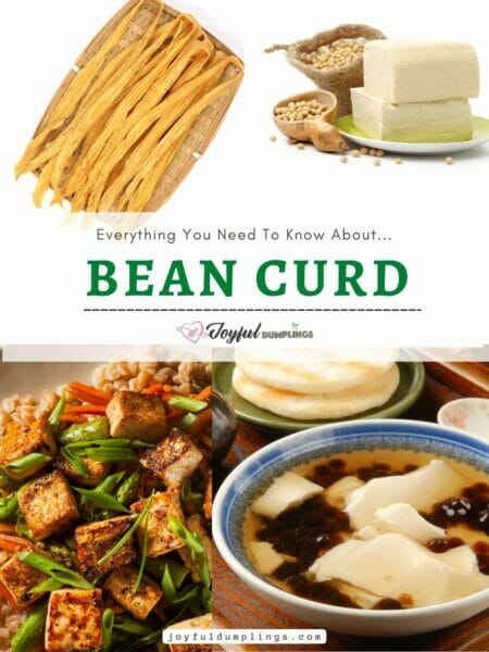 bean curd products