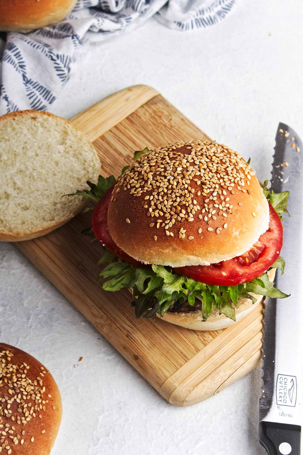 plant based burger buns