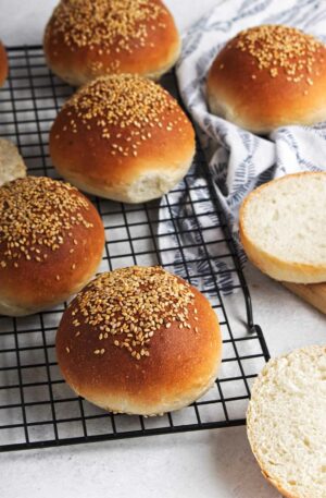 brioche burger buns