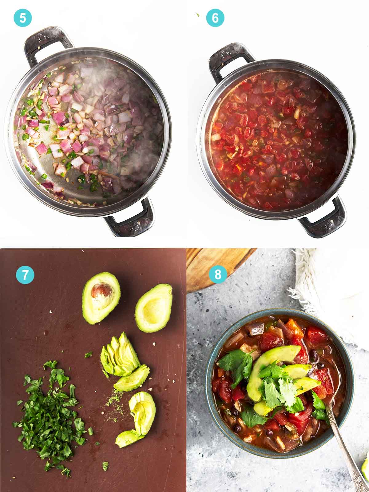 how to make vegan taco soup