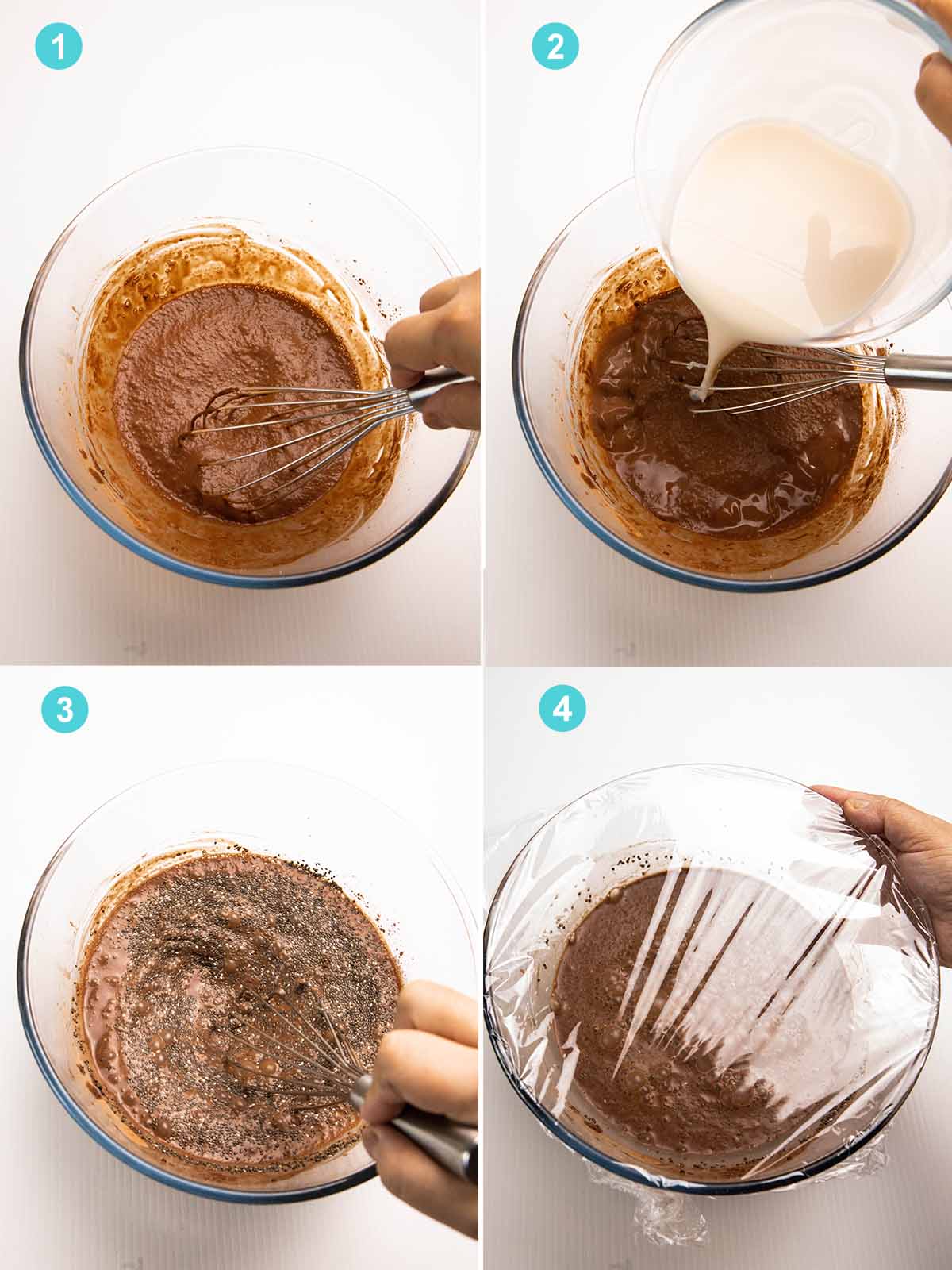 how to make cocoa chia pudding