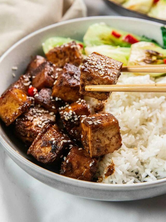 Out-of-This-World Delicious! Best Marinated Tofu !