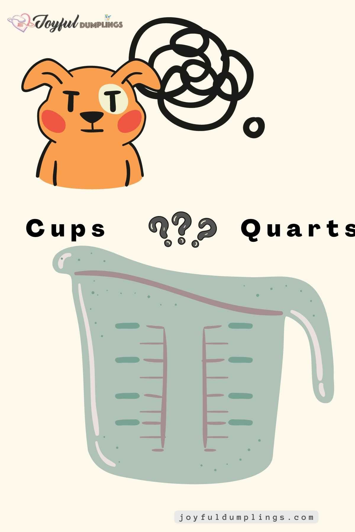 how-many-cups-in -a-quart