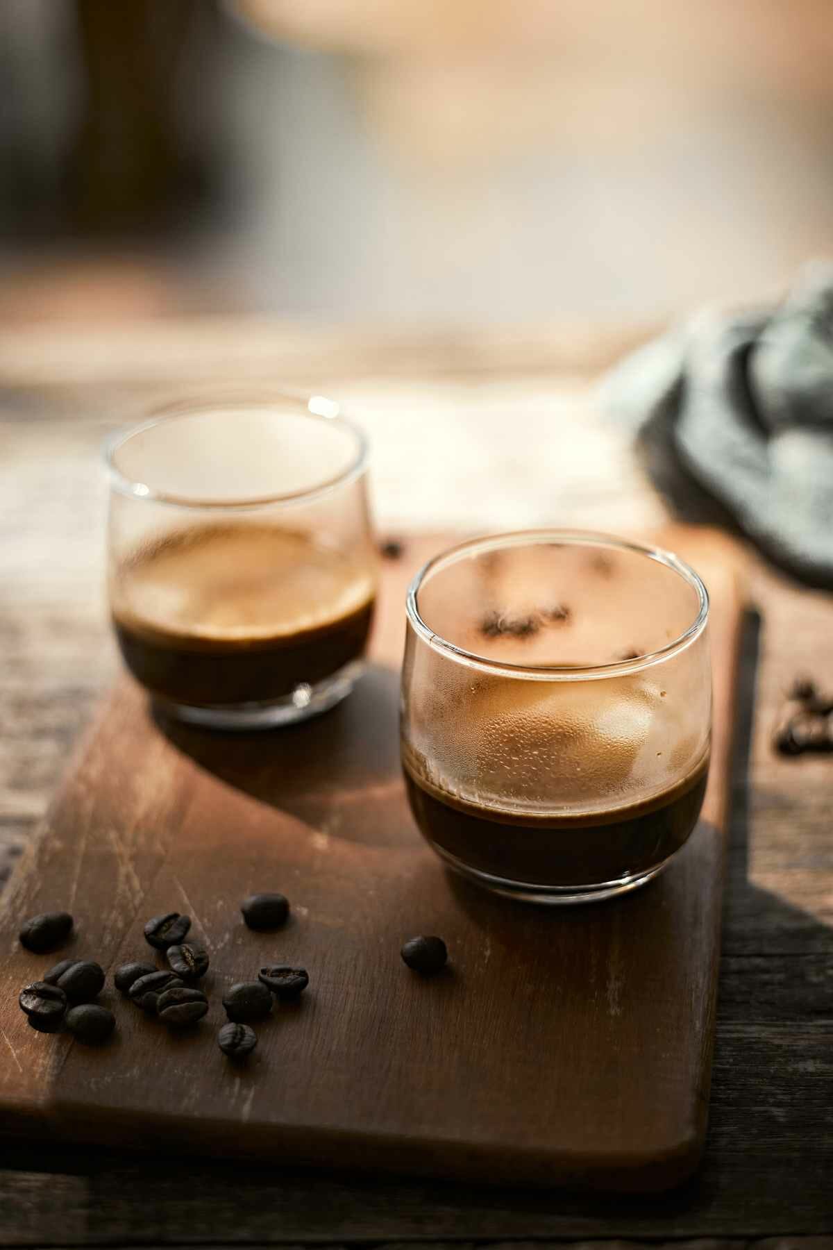 how much caffeine in a shot of espresso