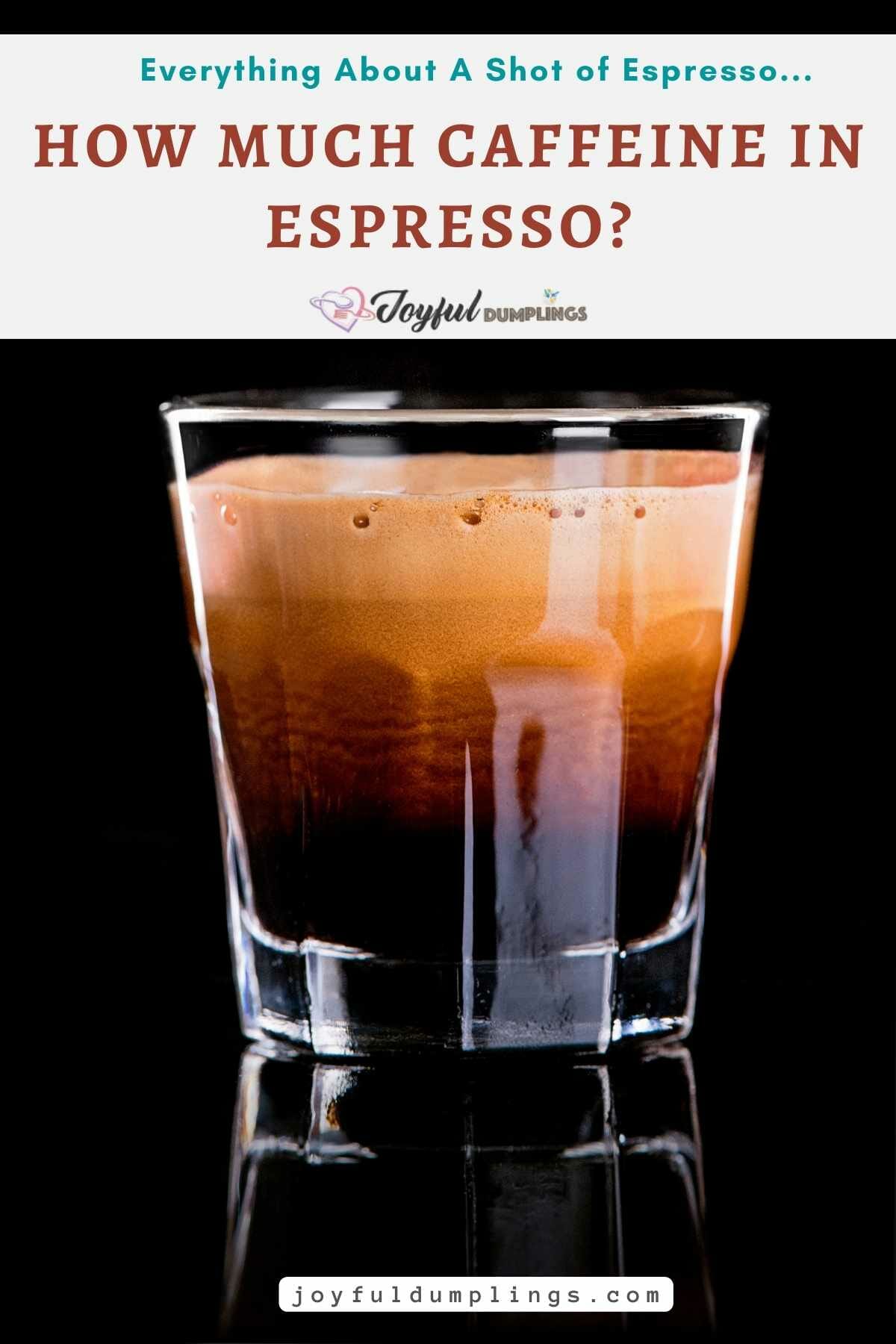 how much caffeine is in an expresso
