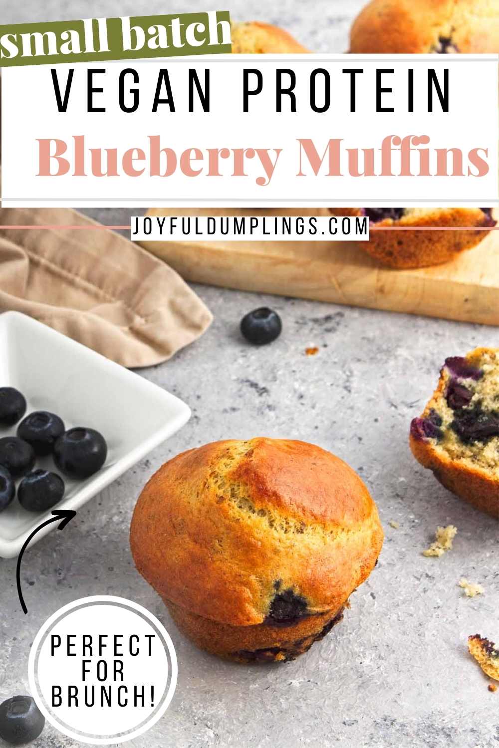 vegan blueberry muffins recipe