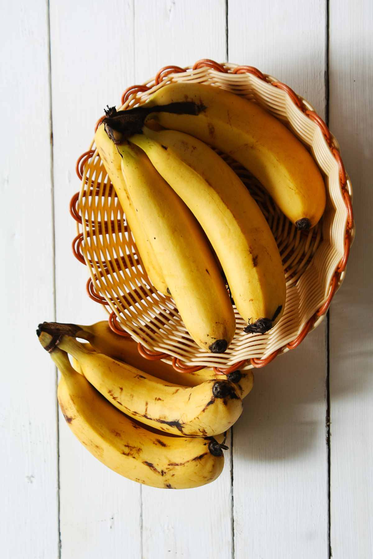 mashed bananas