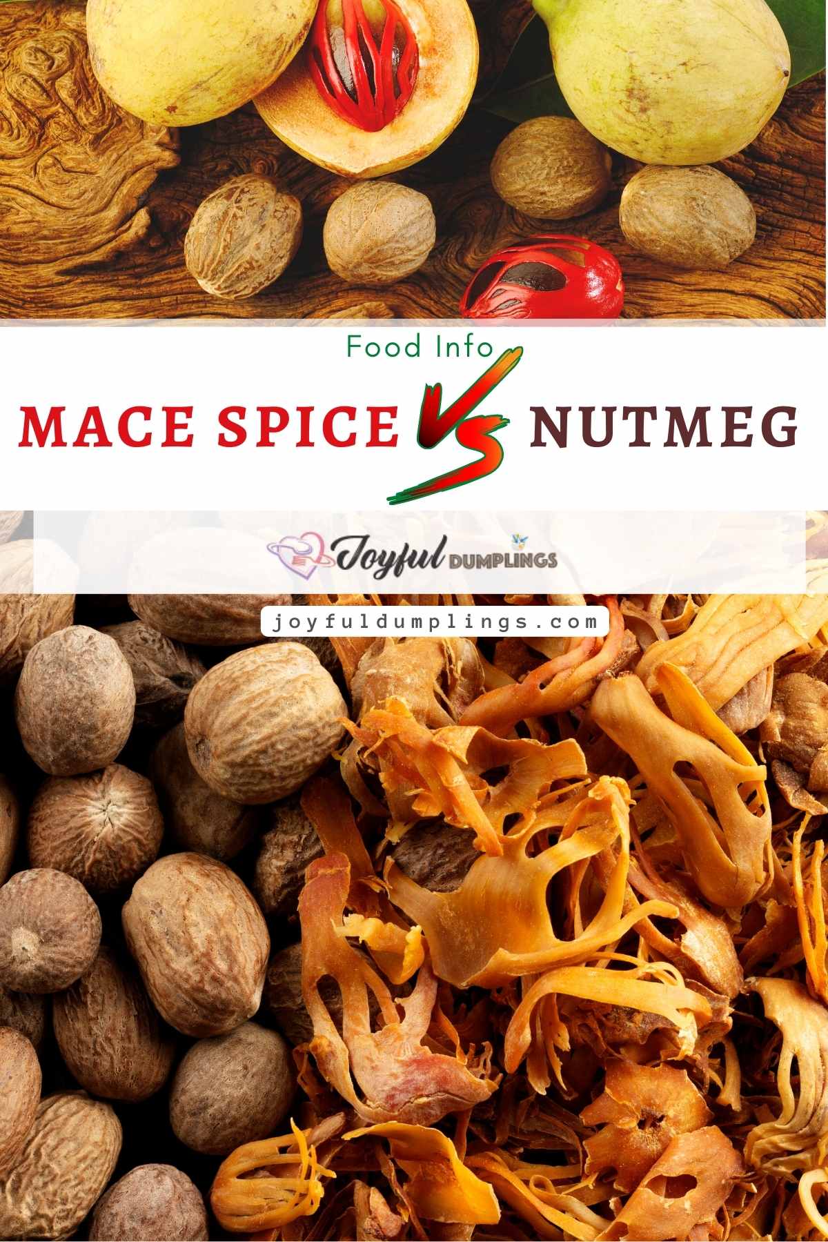 difference between mace and nutmeg