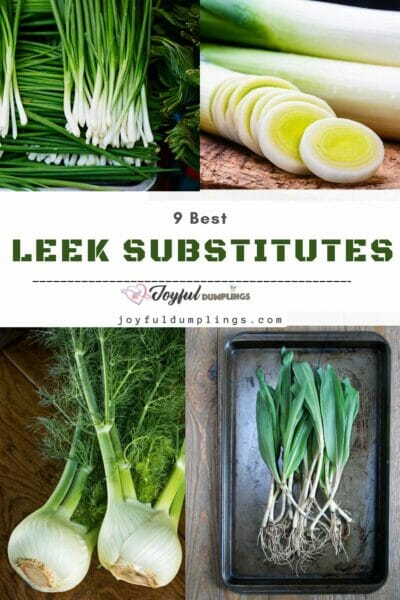 best substitutes for leek