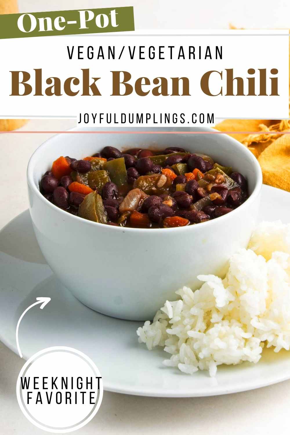 veggie black bean chili