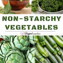 nonstarchy vegetables list