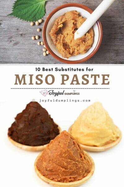 subs for miso paste