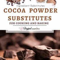 cocoa powder substitutes