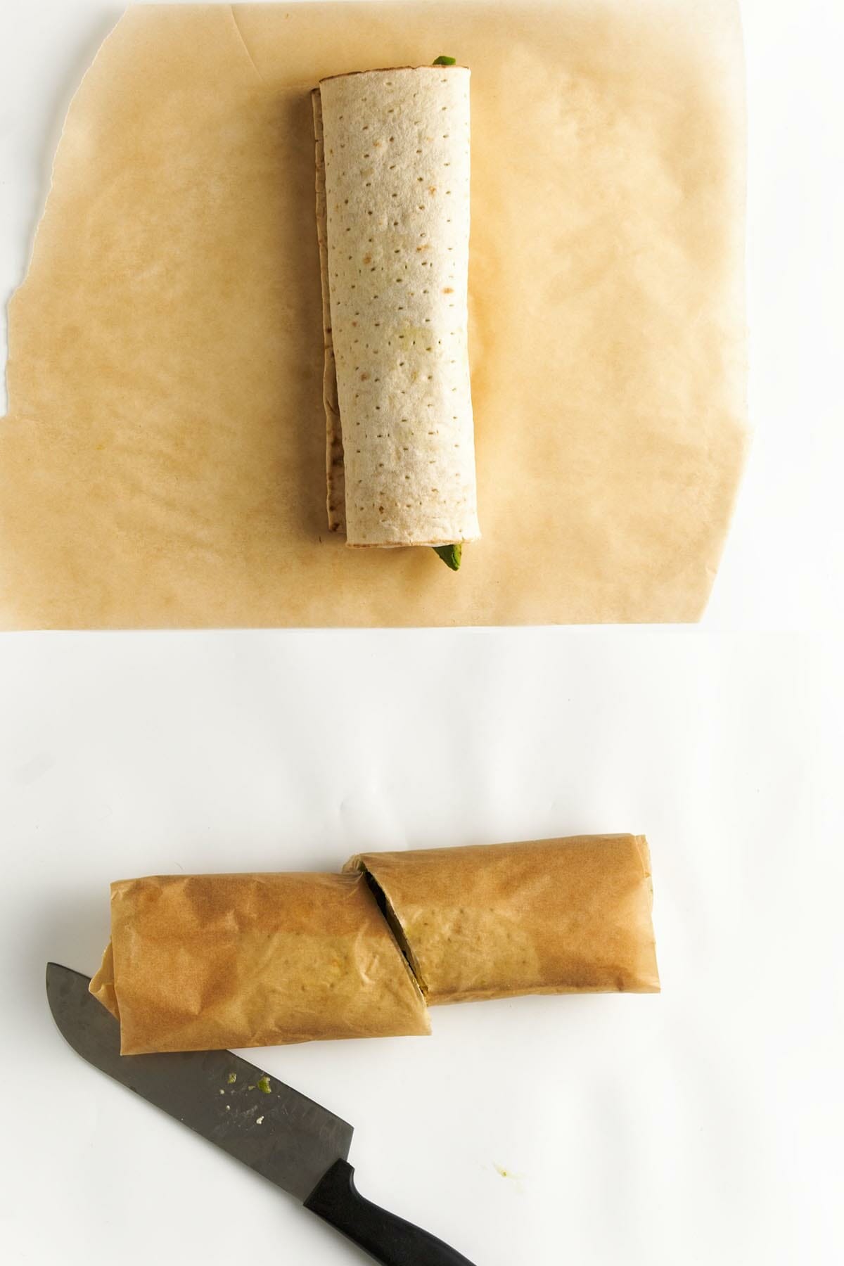 tofu scramble wrap