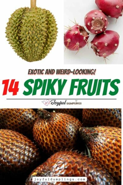 exotic spiky fruits