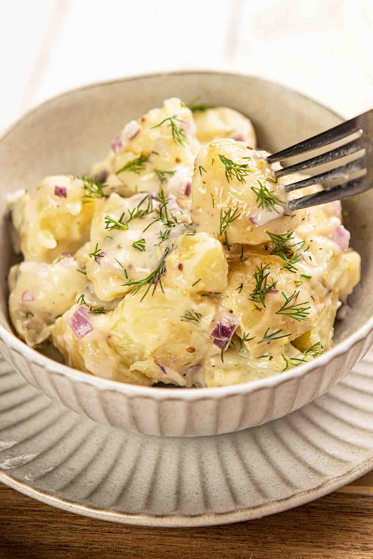 creamy dill potato salad