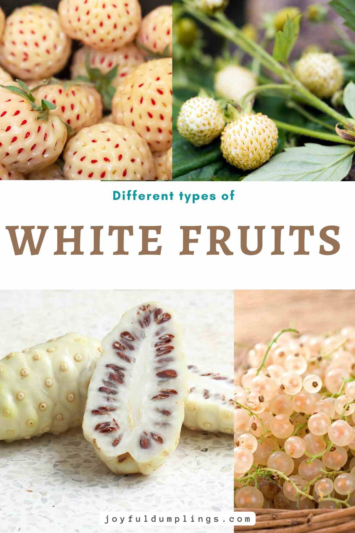 fruits that are white flesh