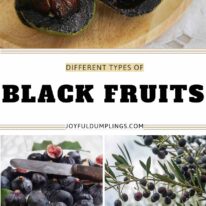 fruits that are black color