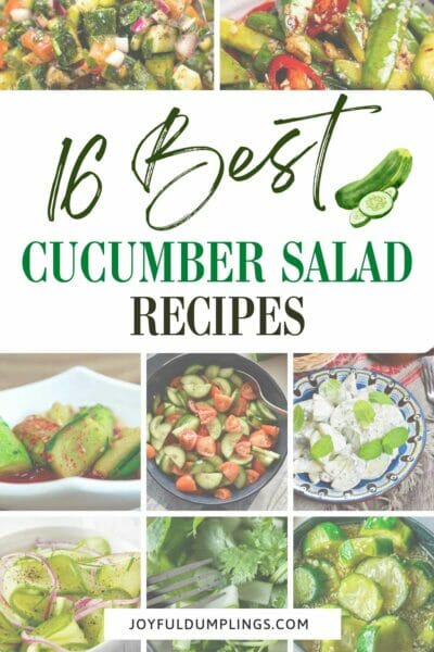 recipes with cucumbers
