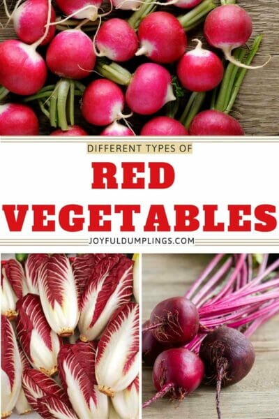 red vegetables
