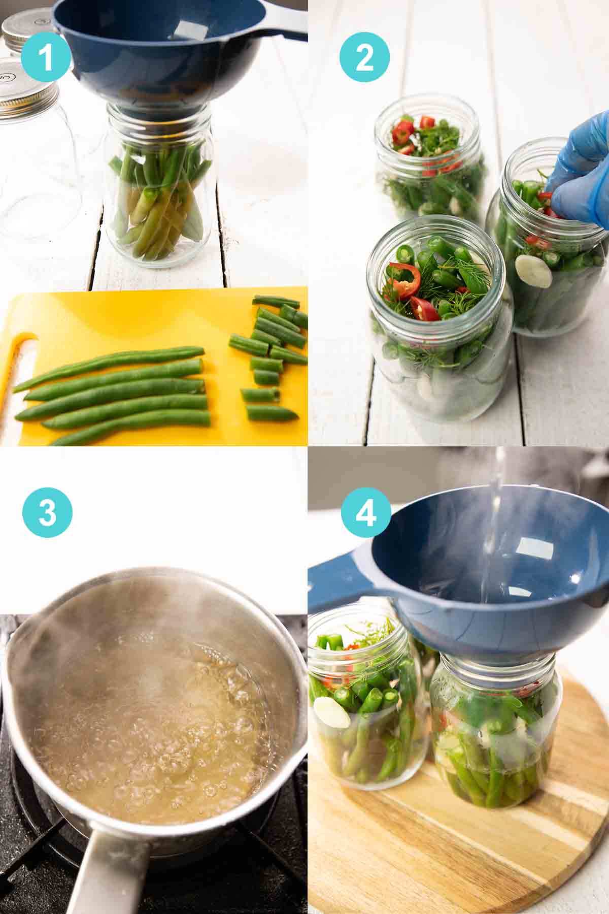 how to make pickled green beans