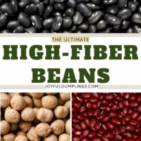 which beans have the most fiber