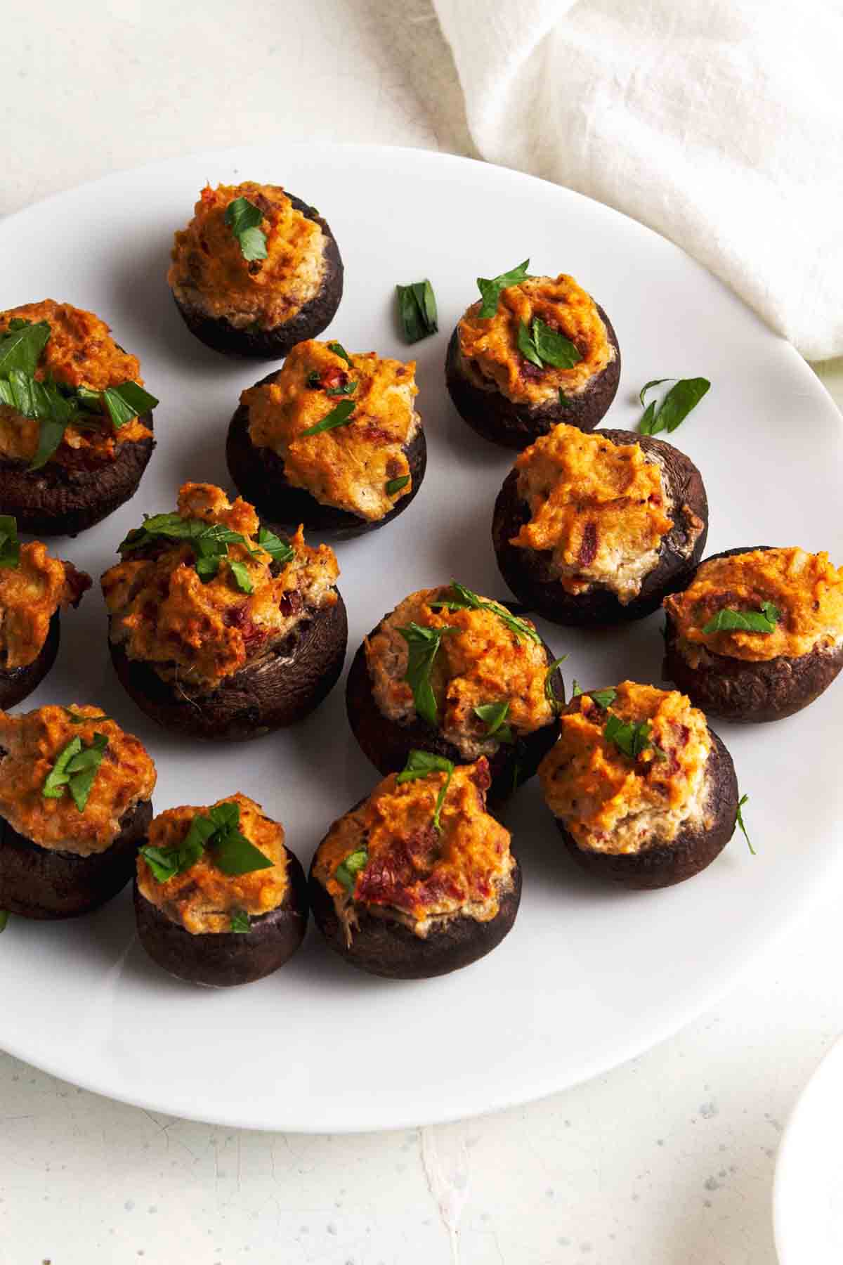 stuffed mushrooms without bread crumbs