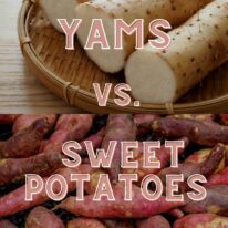 difference between yams and sweet potatoes