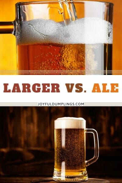 difference between larger and ale