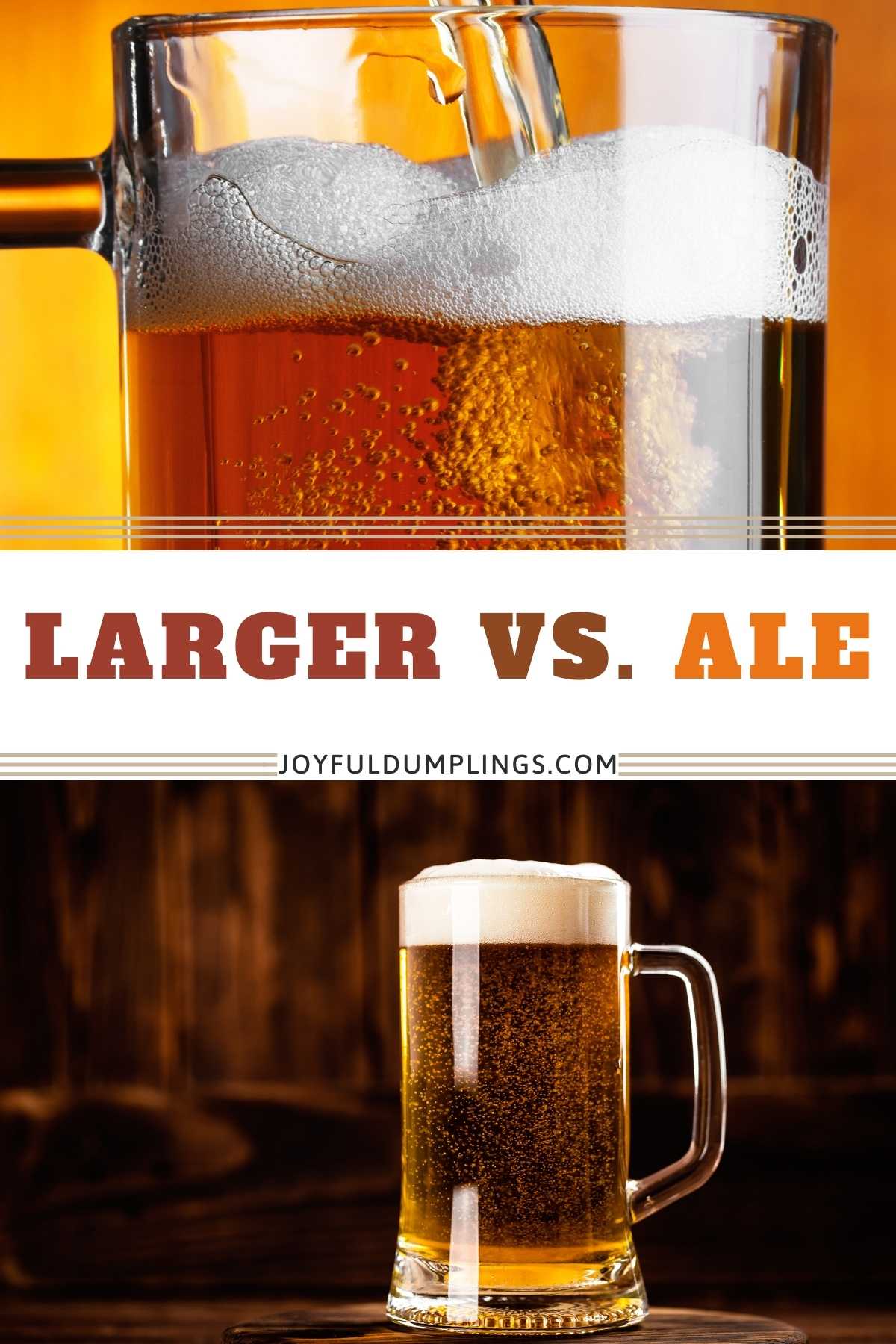 difference between larger and ale