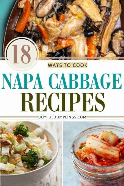 recipes using napa cabbage