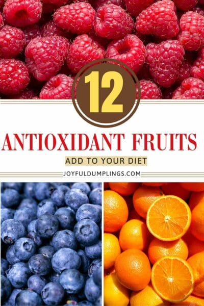 antioxidant foods and fruits