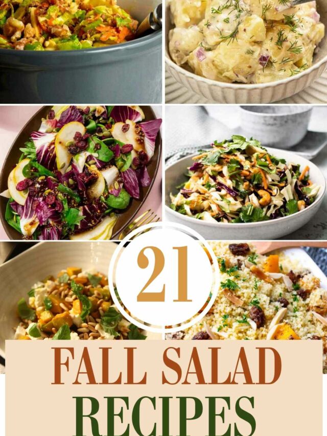 autumn salad recipes