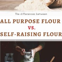 all purpose flour vs self rising flour